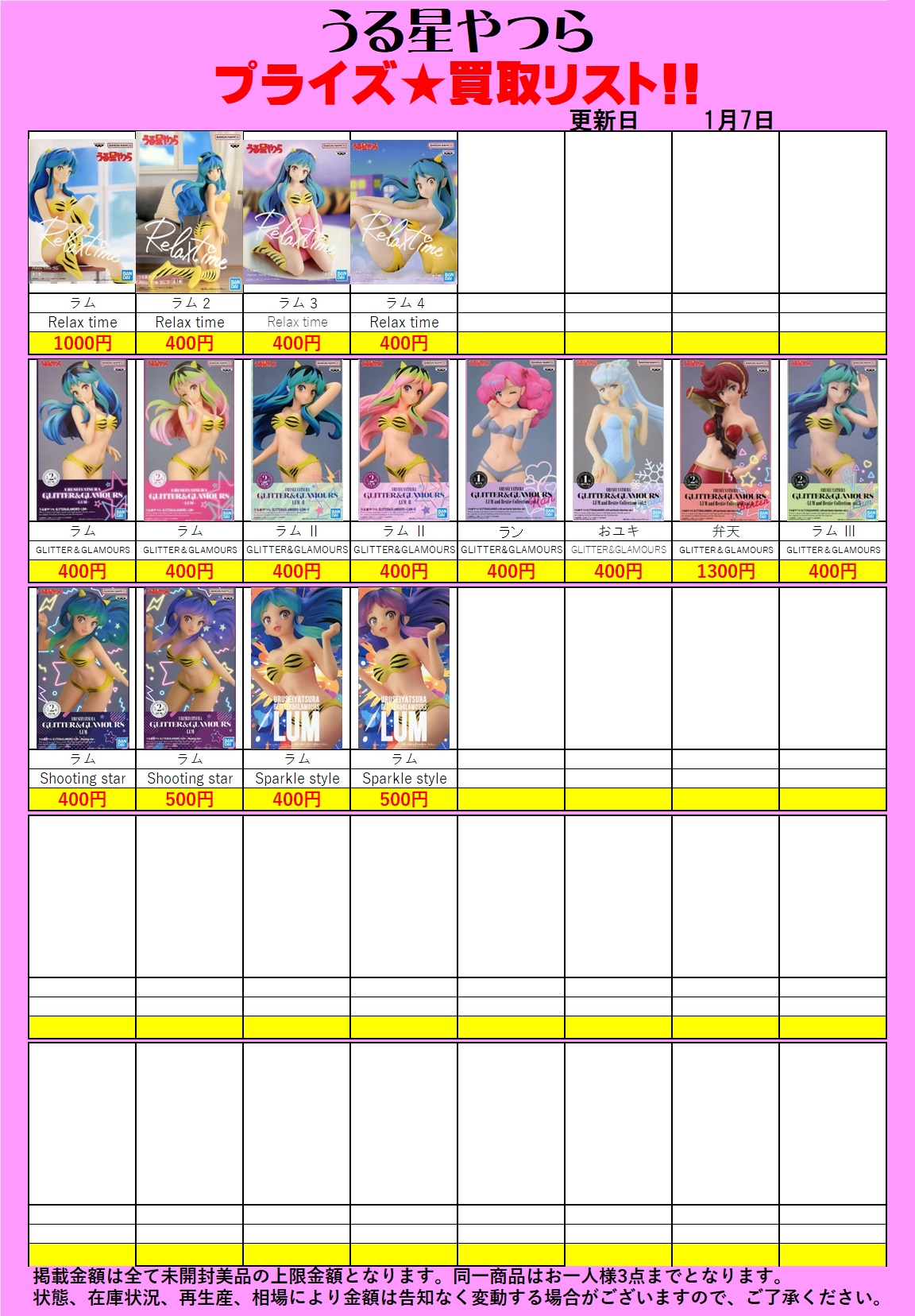 美少女プライズフィギュア 買取